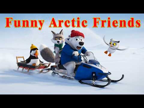 Arctic Animal Cartoons