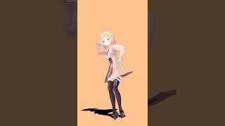 【ホロライブMMD】ワトソン・アメリア で ビビデバ　#Shorts