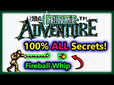 Castlevania: The Adventure 100% Walkthrough with Tipps! (ALL Secrets, NO Damage!)