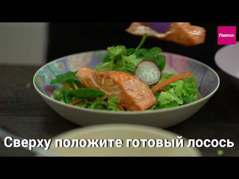 Тарелка глубокая FLOWER 22x4,4 см (бамбуковое волокно)