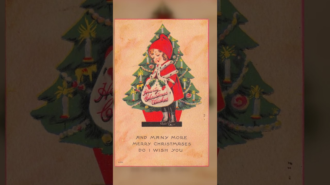 Bergman Quality, Divided Back Christmas Postcard, Wessington SD, 1914 Video