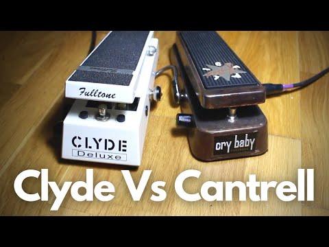 Fulltone Clyde Deluxe vs Dunlop Cantrell JC95 Cry Baby - Wah Pedal Shootout & Comparison
