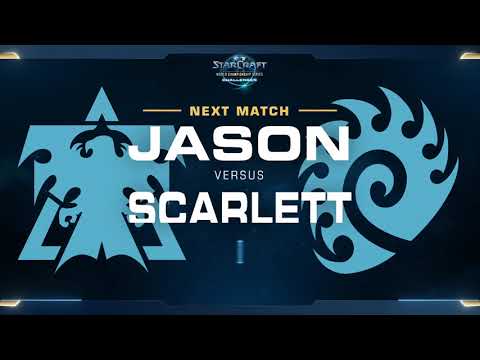 Jason vs Scarlett TvZ - Group D - WCS Challenger NA Season 3 - StarCraft II