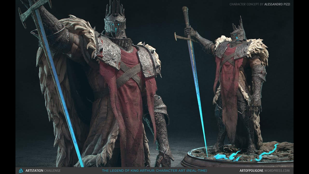 King Arthur - ArtStation Challenge: The Legend of King Arthur