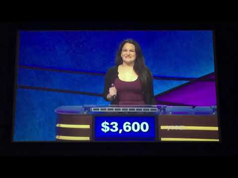 Jeopardy, Jamie Tyrrell Day 2 - 1st Daily Double (10/25/19)