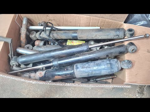 BRILLIANT IDEA - With a used shock absorber