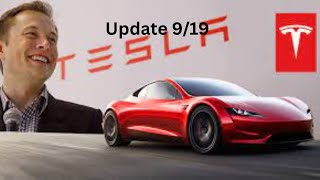 Tesla Update 9/19 | Short Term Timeframe Update | Scenarios For Next Couple Of Days