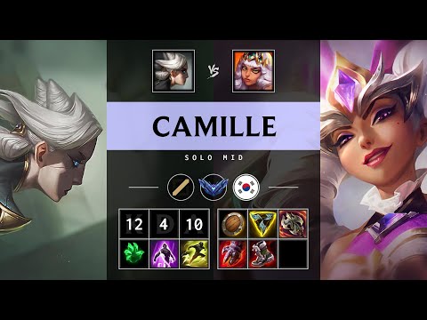Camille Mid vs Qiyana - KR Diamond Patch 25.05