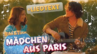 Bibi & Tina -  MÄDCHEN AUS PARIS mit Liedtext LYRICS zum Mitsingen ♪ ♫