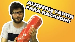 Artıway ile internetten alışveriş yaptık para