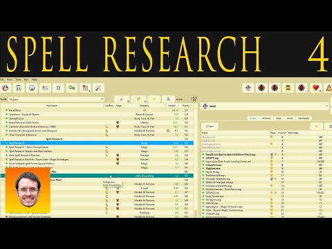 SPELL RESEARCH -  PLAYTHROUGH CHALLENGES! Most IMMERSIVE Magic Mod Ever! Deep Dive - Part 4.