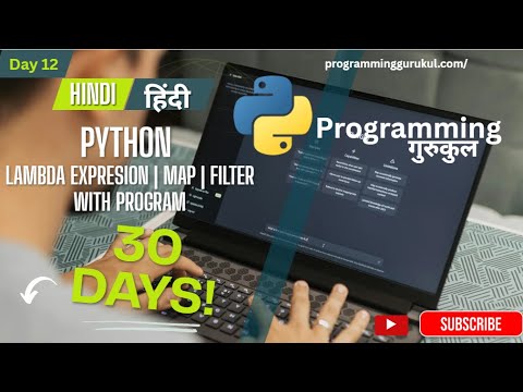 Lec 12 Python Lambda Expression Map And Filter Function Explained With Examples For Beginners