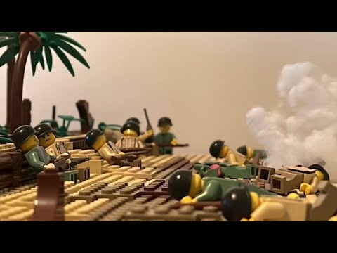 Lego WWII | Battle of Tarawa | Stop Motion