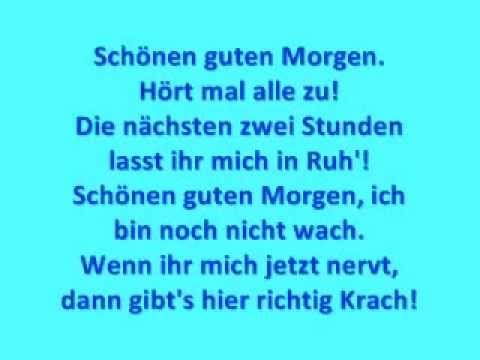 Schnen Guten Morgen - Wise Guys