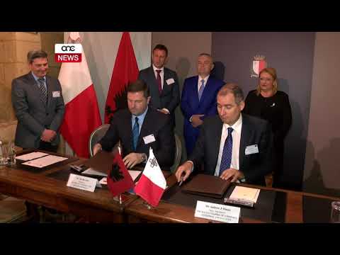 IFFIRMAT MOU BEJN MALTA U L-ALBANIJA.