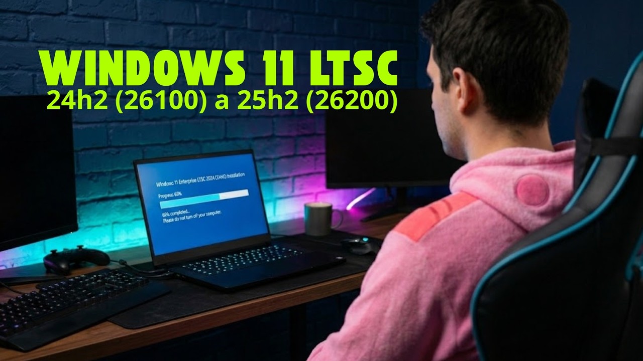 Actualizar Windows 11 LTSC 24H2 hacia 25H2