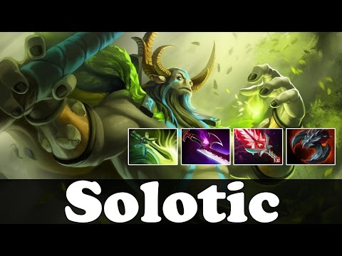 Dota 2 - Solotic 6400 MMR Plays Nature's Prophet - Ranked Match Gameplay