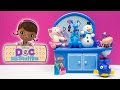 Doc McStuffins Toys Hallie Squeakers Talkin Check Up Set Lambie Stuffy Chilly