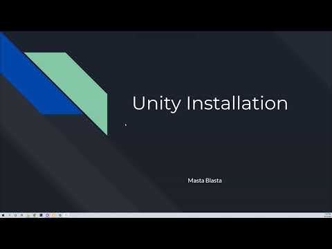 Unity Installation (required)