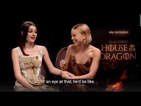 House of the Dragon' Cast discuss how Rhys Ifans would make them laugh on set... ☺️😁😆🤣🤣🤣😍💚