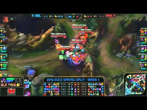 Insane bm in eu challenger league of legends