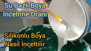 Su Bazlı Boya Hazırlama Rehberi - Su Bazlı Boya Nasıl Yapılır?