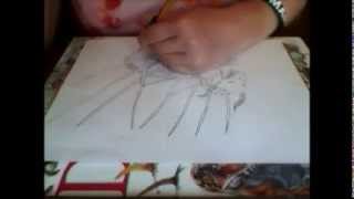 Drawing a Bone Dragon