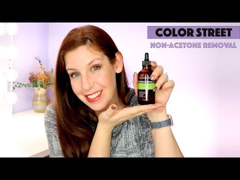 How To Remove Color Street With Non Acetone Remover