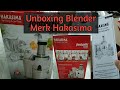 Unboxing Juicer Blender Chopper Merk Hakasima Fantastic Blender 7 In 1