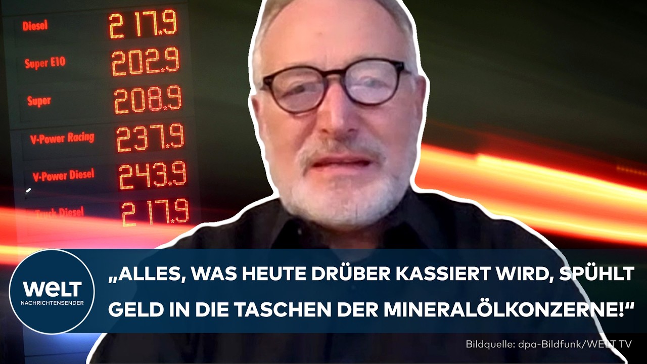 TANK-EXPERTE: „Alles, was drüber kassiert wird, spühlt Geld in die Taschen der Mineralölkonzerne!“