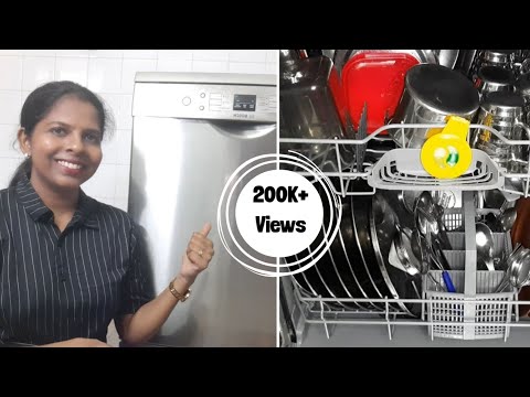 Bosch Dishwasher honest review and detailed demo in English|Pros & cons of the dishwasher |Vlog 23