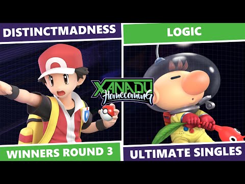 Xanadu Homecoming: Winners Round 3 - DistinctMadness (PT) Vs. Logic (Olimar) SSBU