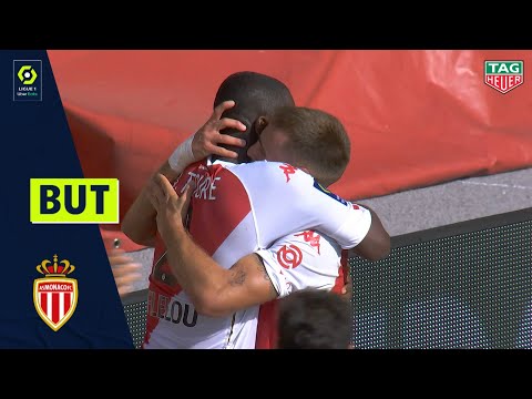 But Ruben AGUILAR (45' +2 - AS MONACO) AS MONACO - RC STRASBOURG ALSACE (3-2) 20/21