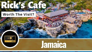 Rick's Cafe Cliff Jumping in Negril Jamaica