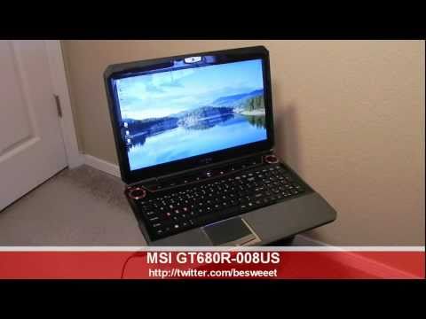 MSI GT680 mini-review (2.00GHz Core i7-2630QM, GTX 460M 1.5GB)