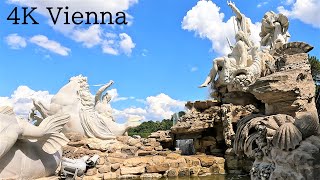 【ウィーン街歩き🌟Vienna Travel】ネプチューンの泉!向こうにシェーンブルン宮殿も見えます⭕Neptunbrunnen~Wien