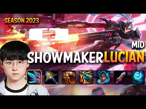 DK Showmaker LUCIAN vs AHRI Mid - Patch 13.13 KR Ranked