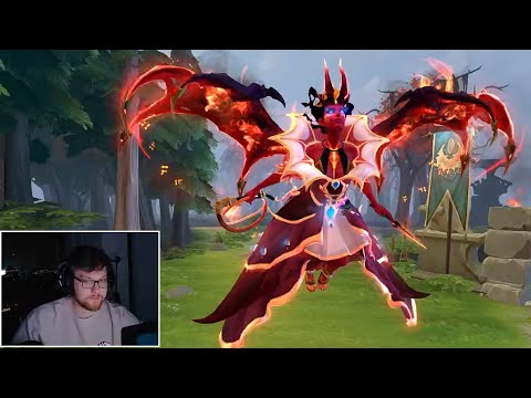 Qojqva checks out New Ultra Rare QoP Immortal equipped with Arcana