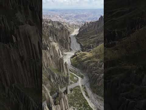 Valle De Las Animasdeck in La Paz, Bolivia #shortsvideo