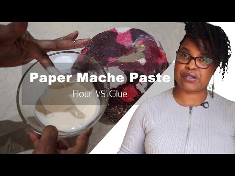 Paper Mache Paste Recipe Flour VS Glue What Is The Difference?