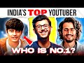 Who is the No.1 Youtuber of India? | Top 10 Indian Youtubers | Carryminati | Techno Gamerz