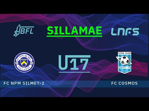 FC NPM Silmet 2 U17 - FC Cosmos U17. BFL U17 Sillamae, Estonia