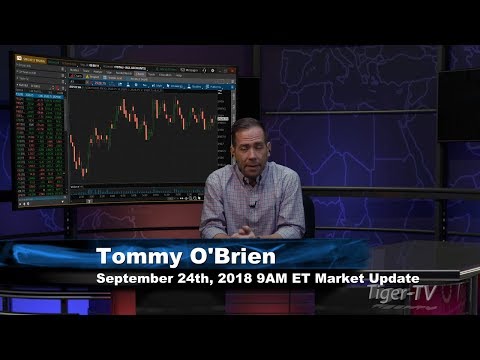 September 24th 9AM ET Market Update with Tommy O'Brien on TFNN
