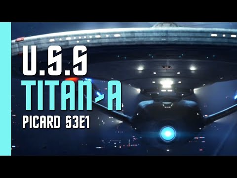 Feelings! 🖖 erster Flug / first flight U.S.S. Titan-A in Star Trek PICARD S3E1