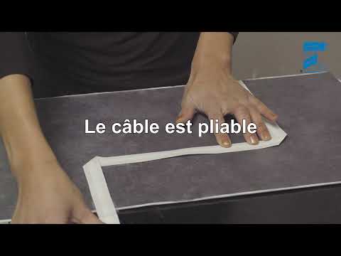 Câble électrique ultraplat Magic Elek