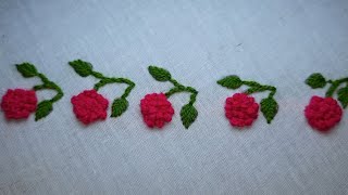 Flower Stitch Hand Embroidery  ||  All Over Hand Work Dress  ||  Little Flower Hand Embroidery