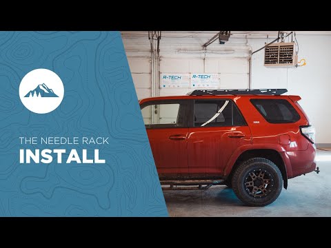 The Needle Rack Install - 10'- 22' Toyota 4Runner Half Roof Rack