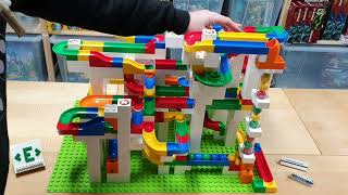 Eine wahnsinns Murmelbahn mit 585 Teilen! | EckSteine | Hubelino® | Baukasten mega | 420633