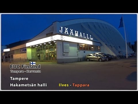 Electric unicycle -154- Hakametsan halli (Ilves - Tappara)