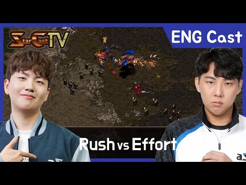 [ENG] Rush vs Effort on Polypoid (TvZ) - Starcraft Remastered (StarCastTV English) N-333
